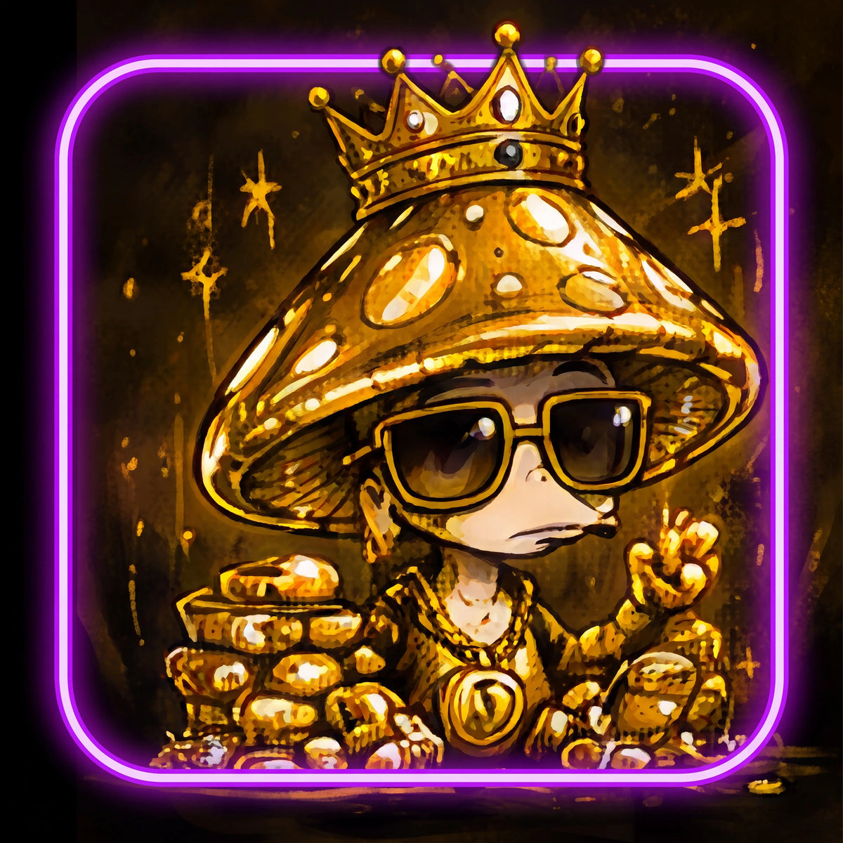 Golden Shroom new collectible avatar
