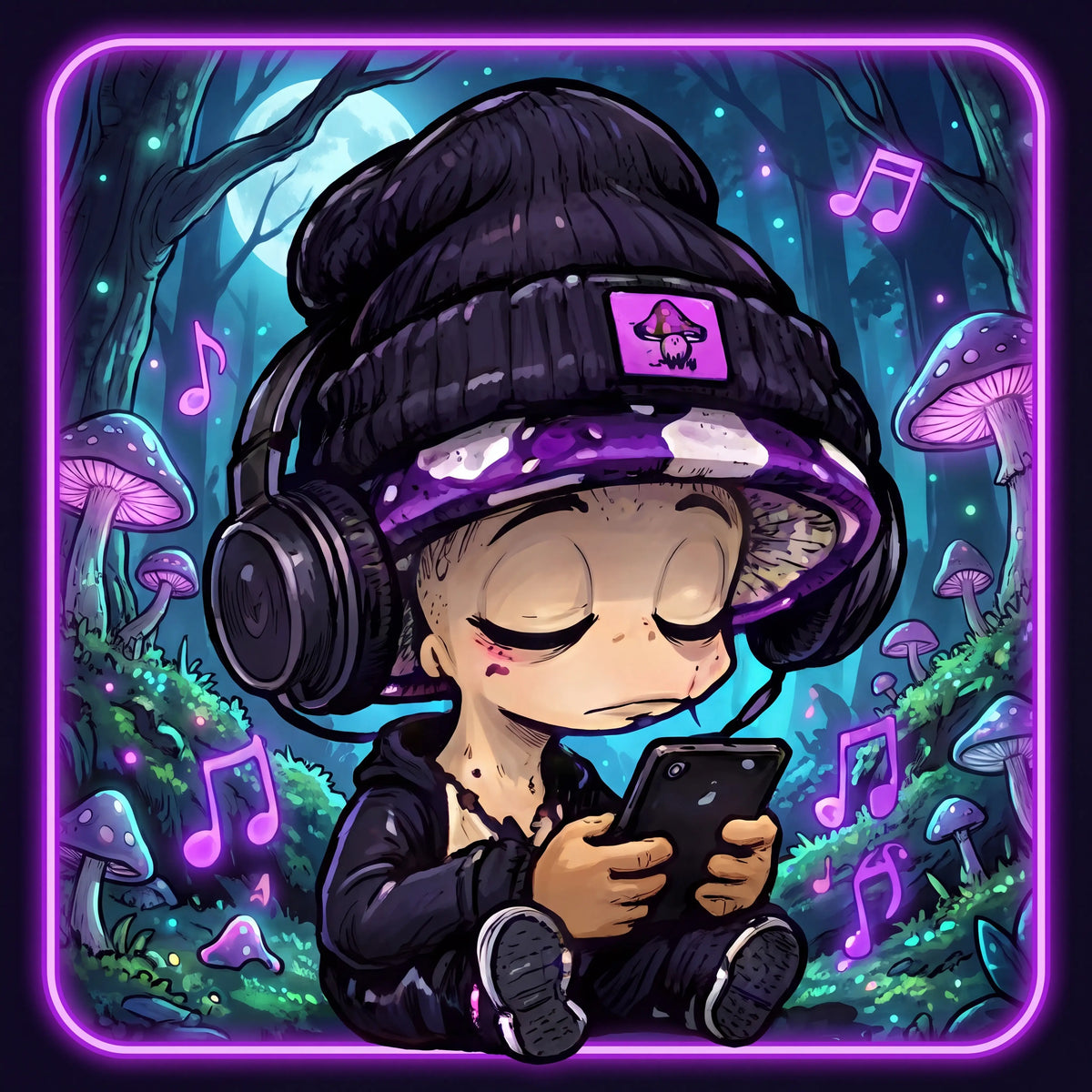 Night Owl Shroom new artwork