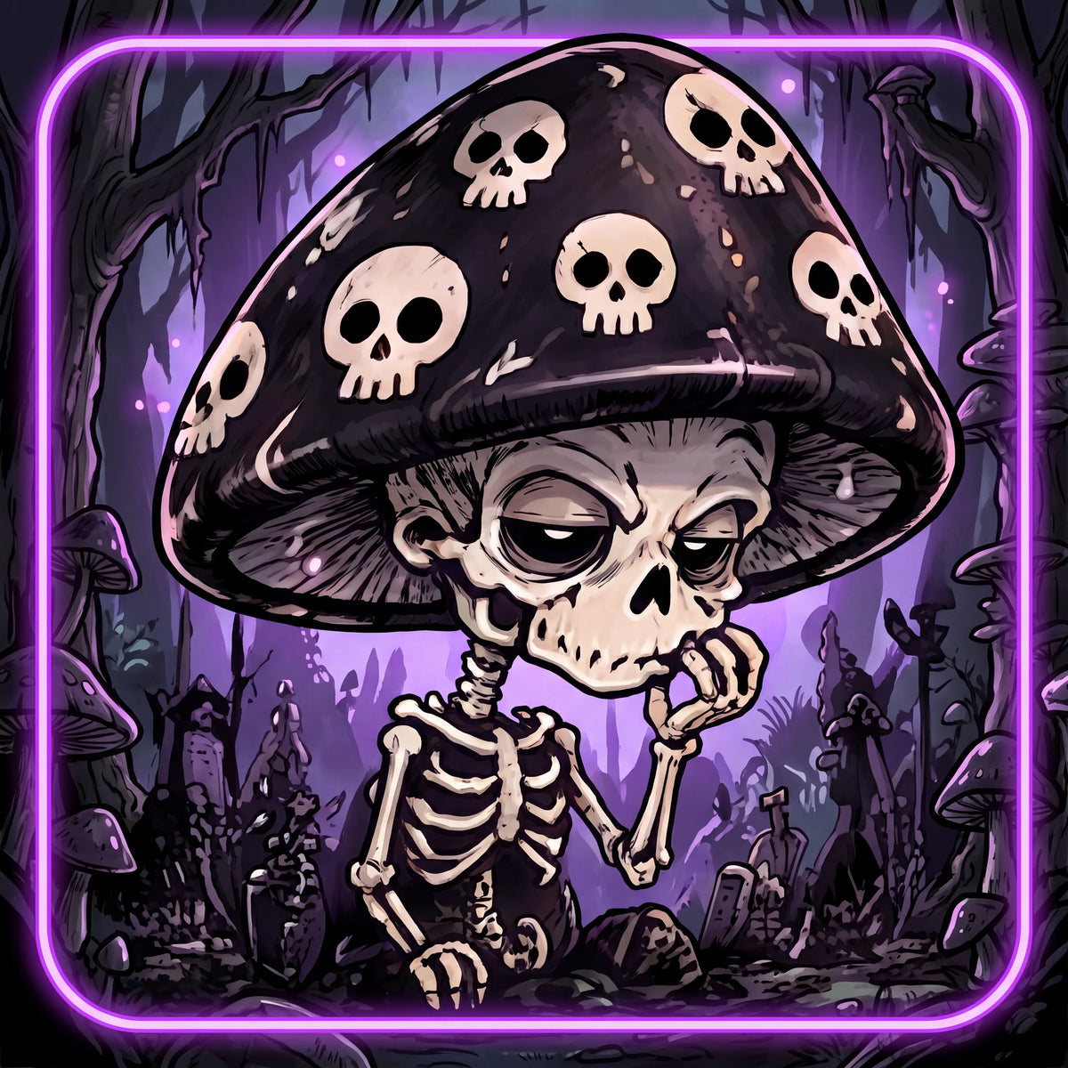 Skeleton Shroom new artwork
