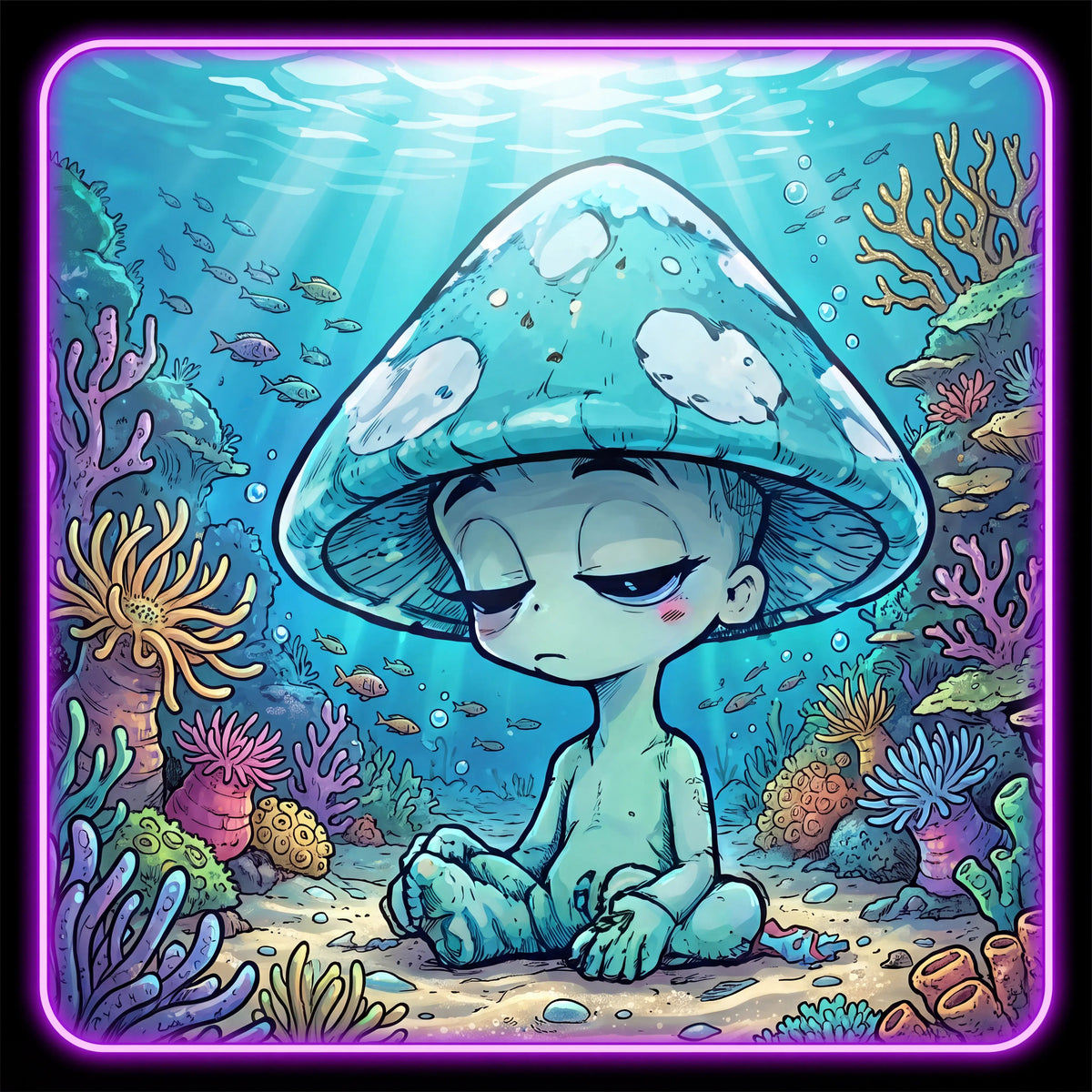 Ocean Shroom new artwork