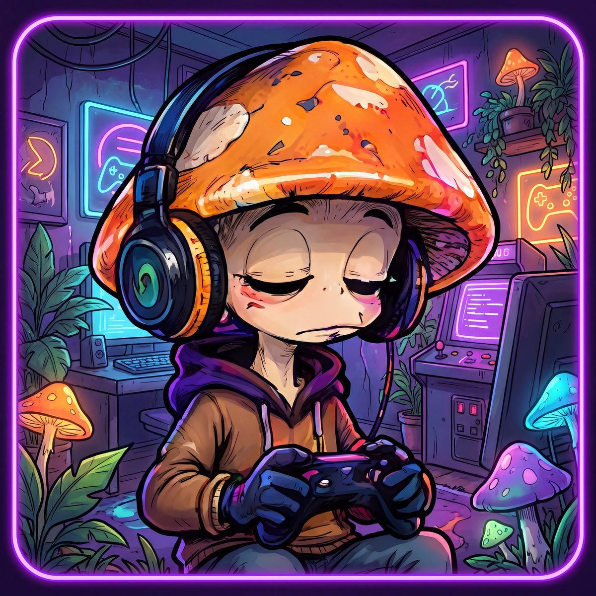 Gamer Shroom new artwork