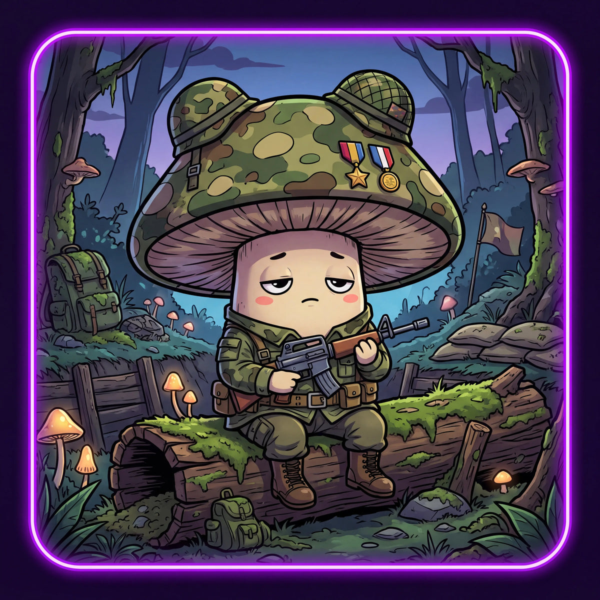 Soldier Shroom new artwork