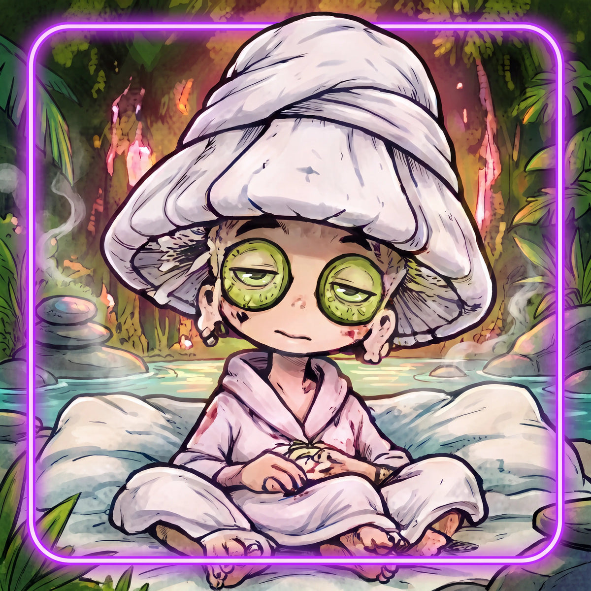 Spa Shroom new artwork