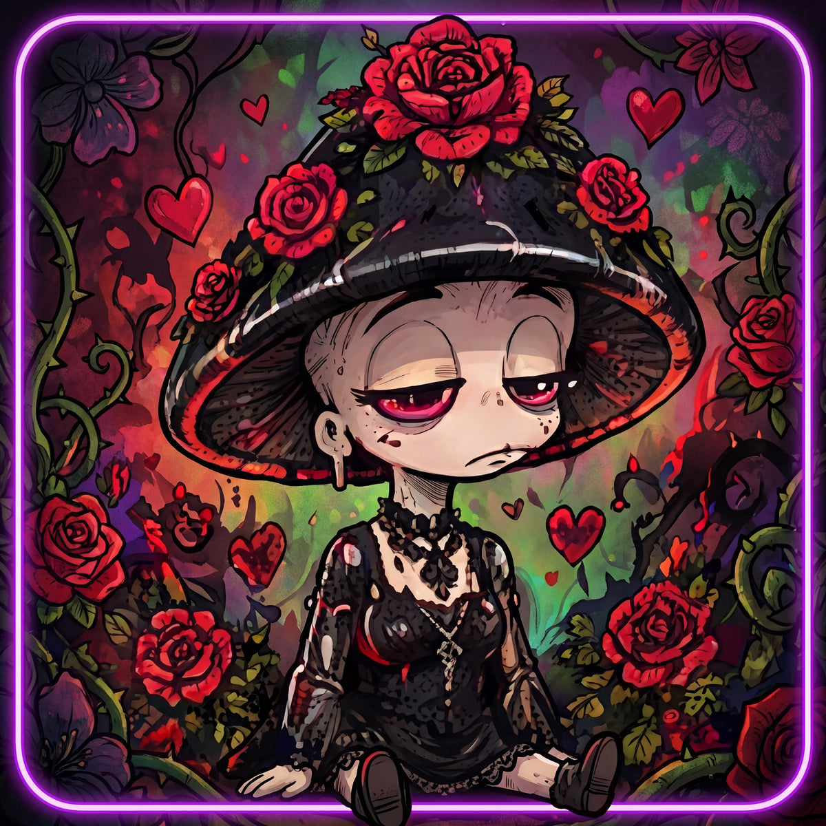 Goth Shroom new artwork
