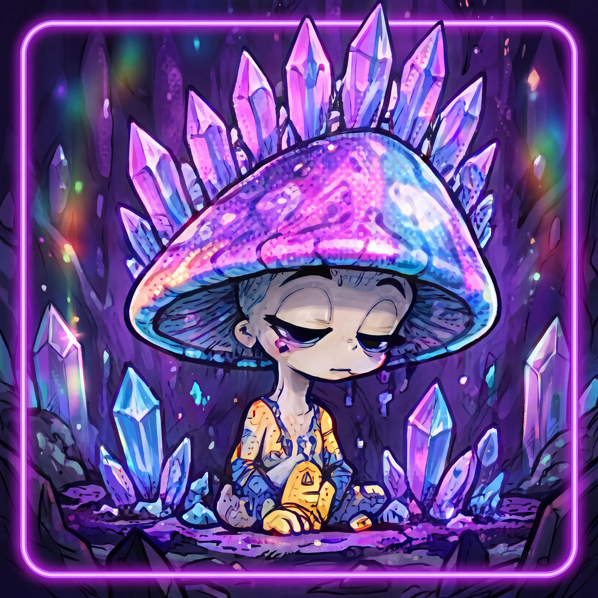 Crystal Shroom new artwork